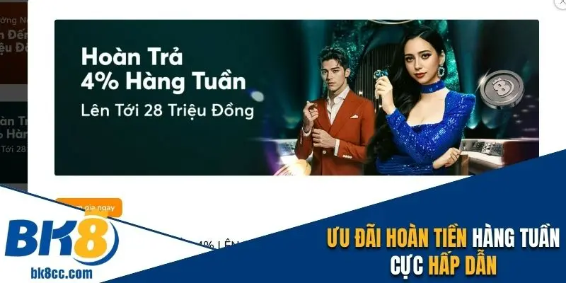 Ưu đãi hoàn tiền hấp dẫn