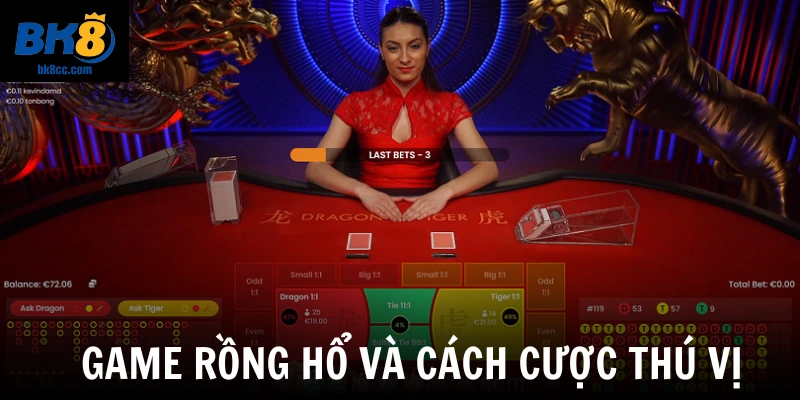 Game Rồng hổ và cách cược thú vị 